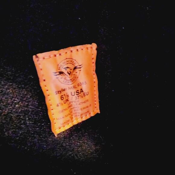 MILWAUKEE LEATHERBLACK LACE UP MOTORCYCLE BOOTS SIZE 6.5 - Picture 5 of 13